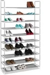 Relaxdays - 2 X Schuhregal Xxl, 10 Ebenen, Erweiterbare Schuhablage F&uuml;r 50 Paar