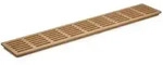 So-tech - L&uuml;ftungsgitter Aus Massivholz 550 X 100 Mm Buche Natur