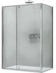 Eckdusche Bernstein Nt606 Flex Dreht&uuml;r An Festfeld 6 Mm Nano Klarglas T&uuml;relement