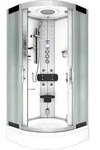 Dampfdusche Duschtempel Sauna Dusche Duschkabine D46-50m3 90x90 Cm Ohne 2k...