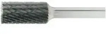 Lukas - Hm-fr&auml;sstift Form A Zylinder Kopf &Oslash; 8 Mm L&auml;nge 20 Mm Zahnung 4 Inox