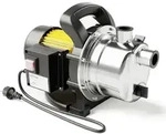 Gartenpumpe 3800l/h, 1200w, Tragegriff & Wasserablassschraube, Max....