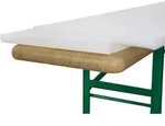 2er Set Beautissu Schaumstoff-rohling F&uuml;r Bierbank220x25x2 Cm