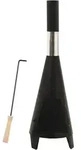 Prolenta Premium Gartenofen Mit Sch&uuml;rhaken 38x38x122 Cm Stahl