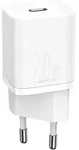 Baseus Super Si 1c Schnellladeger&auml;t Usb Typ C 20 W Power Delivery Wei&szlig;