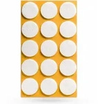 Filzgleiter &Oslash; 28 X 3 Mm Selbstklebend Wei&szlig;