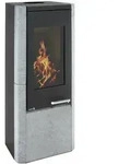 Kaminofen Typ11380-methis Schwarz Naturstein 8kw