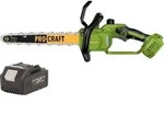 Procraft Pka33-bb Akku Kettens&auml;ge 20 V 304 Mm Brushless + 1x Akku 4,0 Ah - Ohne