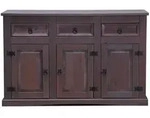 New Mexico Sideboard Mit 3 Schubladen Und 3 T&uuml;ren Breite 132 Cm, H&ouml;he 84 Cm...