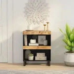 Beistellschrank 60x33x75 Cm Massivholz Mango Vidaxl