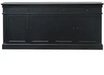 Amaretta Sideboard Mit 4 T&uuml;ren Und 4 Schubladen Breite 186 Cm, H&ouml;he 86 Cm Antik