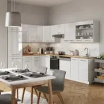 Vicco - Eckk&uuml;che Fame-line, Wei&szlig;, 227 X 60 Cm Ohne Arbeitsplatte
