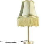 Klassische Tischlampe Messing Mit Granny Shade Gr&uuml;n 30 Cm - Simplo