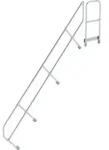 G&uuml;nzburger Steigtechnik - Zweiter Handlauf F&uuml;r Treppe Mit Plattform 45&deg; Mit...