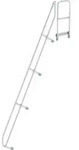 G&uuml;nzburger Steigtechnik - Zweiter Handlauf F&uuml;r Treppe Mit Plattform 60&deg; Mit 15