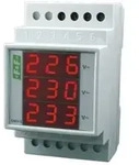F&f Dmv-3 Digitales Dreiphasen-woltmeter