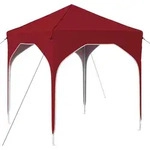 Pop-up Partyzelt 194 X 194 X 245 Cm Bordeauxrot Vidaxl