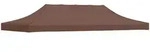 Vidaxl Party Tent Roof 6x3 M Brown 270 G/m2