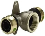 Viega - T-st&uuml;ck Mit Sc Raxofix 5325.8 In 20mmxrp3/4x20mm Siliziumbronze