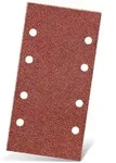 Red Klett-schleifbl&auml;tter, 186 X 93 Mm, 8-loch, F. Schwingschleifer, Normalkorund (50
