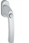 Hoppe - Fenstergriff Li&egrave;ge - Druckknopf, Vierkant 7 X 40 Mm, Alu Silber...