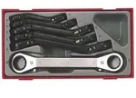 Abgewinkelter Ratschenschl&uuml;ssel-satz Tengtools Ttrors 6 St&uuml;ck 116700105