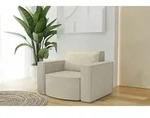 Sessel Designersessel Palma In Stoff Ascot Champagne