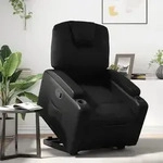 Relaxsessel Mit Aufstehhilfe Schwarz Kunstleder - Vidaxl