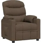 Relaxsessel Braun Stoff Vidaxl