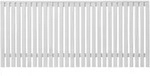 Plus Zaun Sendai 180 X 80 Cm Ral 9010 Wei&szlig;
