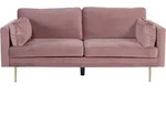 Boom Sofa 3 Personen Velour Rosa.