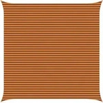 Sonnensegel Orange Und Braun 6 X 6 M 100 % Polyester Oxford Vidaxl