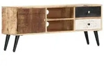Tv-schrank 115&times;30&times;47 Cm Mango-massivholz Vidaxl
