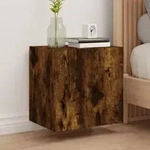 Vidaxl - Tv-wandschrank R&auml;uchereiche 40,5x30x40 Cm Holzwerkstoff