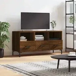 Vidaxl - Tv-schrank Braun Eichen-optik 102x36x50 Cm Holzwerkstoff