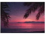 Fototapete Palmen Ozean Natur &ndash; Moderne Gro&szlig;format Wandtapete 250x175 Cm &ndash; F&uuml;r