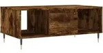 Vidaxl - Couchtisch R&auml;uchereiche 90x50x36,5 Cm Holzwerkstoff