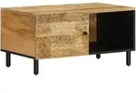 Couchtisch 80x50x40 Cm Massivholz Mango - Vidaxl