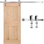 Vevor Schiebet&uuml;rsystem 183 Cm Laufschiene, Schiebet&uuml;rbeschlag Tragkraft 150 Kg,
