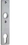 Amf - Kurzschild 427z, Pz 72, Schraublochabstand 67 Mm, 156 X 32 X 6 Mm, Edelstahl