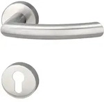 Marchesi - Dr&uuml;ckergarnitur Arc - Auf Rosette Pz, 38 - 45, Edelstahl Matt