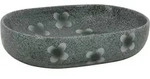 Aufsatzwaschbecken Blau Oval 59x40x14 Cm Keramik Vidaxl