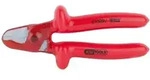 Ks Tools 1000v Einhand-kabelschneider, 165 Mm, Mit Beschichtetem Arbeitskopf