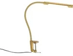 Klemm-schreibtischleuchte Messing Inkl. Led Mit Touchdimmer - Lionard