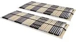 Lattenroste 2 Stk. Mit 42 Latten 7 Zonen 70x200 Cm Vidaxl