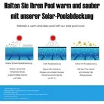 Solarfolie F&uuml;r Pool & &Ouml;sen - &Oslash; 457 Cm - Schwarz - Melko