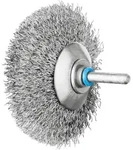 Pferd Tools Inox-total Kegelb&uuml;rste Ungezopft Kbuit &Oslash;80x10mm Schaft-&oslash;6 Mm