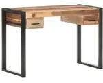 Schreibtisch 110x50x76 Cm Massivholz Vidaxl