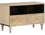 Tv-schrank 70x33x46 Cm Massivholz Mango Vidaxl