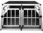 Monster-shop - Auto Hundetransportbox Kleine Doppelbox Hundebox Transportbox